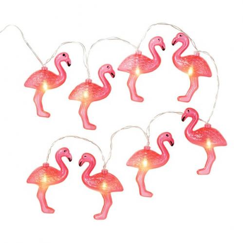 Ljusslinga - Flamingo - 1,25 cm - www.frokenfraken.se