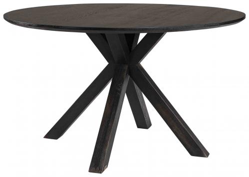 TREE round dining table black (LPL) - www.frokenfraken.se