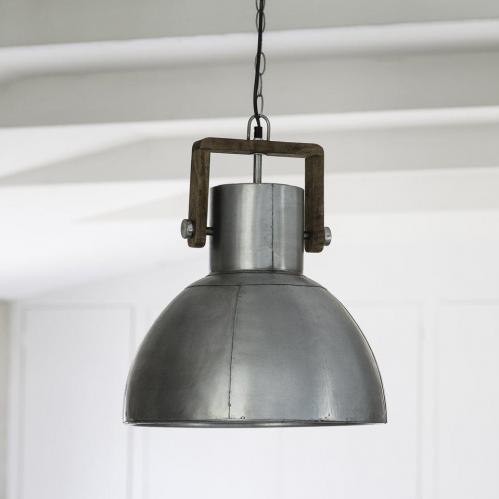 Taklampa - Ashby - Pale Silver - 29 cm - www.frokenfraken.se