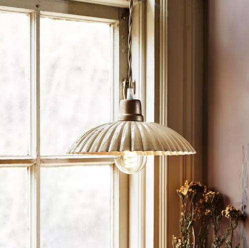 Taklampa - Fnsterlampa - Ingrid - Beige - 23,5 x 3,5 cm - www.frokenfraken.se