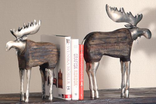 Bokstll - lg - Rustikt Tr - Recycled - Liten - www.frokenfraken.se