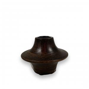 Ljusstake - Lignum - Dark Burnt - 11 X 8 cm - www.frokenfraken.se