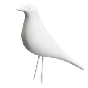 Fågel - Vit - Prydnad - 9 x 24 x 24 cm - www.frokenfraken.se