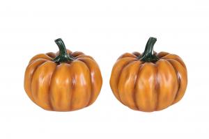 Pumpa - Orange - Dekoration - 1st - 12.5 cm - www.frokenfraken.se