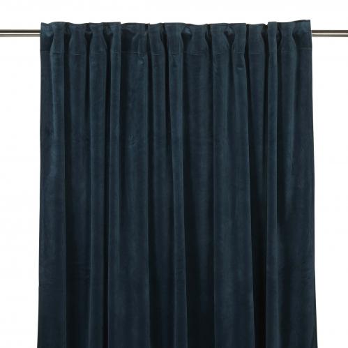 Gardiner - Sammet - Multiband - Oktan - 2 X 140 X 240 cm - www.frokenfraken.se