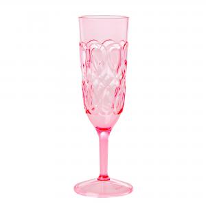 Champagneglas - Rosa - 21 cm - www.frokenfraken.se