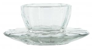 Äggkopp pressat glas - Ø9 X 4,5 CM - www.frokenfraken.se