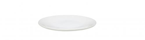 Tallrik - Stengods Vit - 6 st - Ø21 cm - www.frokenfraken.se