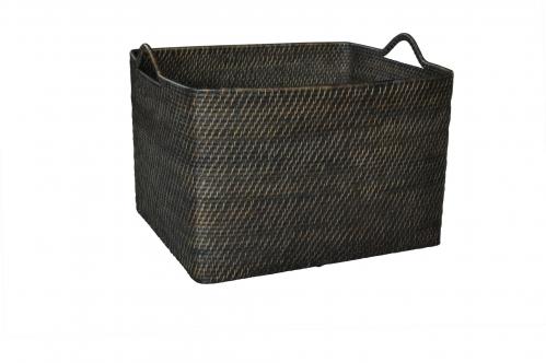 AMAZON large basket 3-set deep brown - www.frokenfraken.se