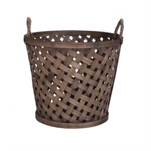 Konad Korg m. Handtag Ida Mellan Brun - Ø 26 x H 22 cm - www.frokenfraken.se