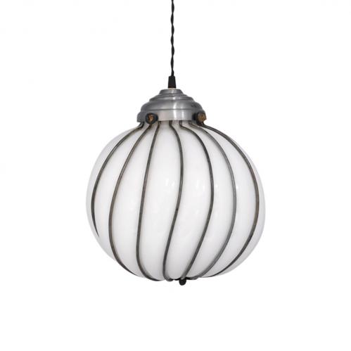 HÖST - Taklampa - Vit/Krom - 35 x Ø25 cm - www.frokenfraken.se
