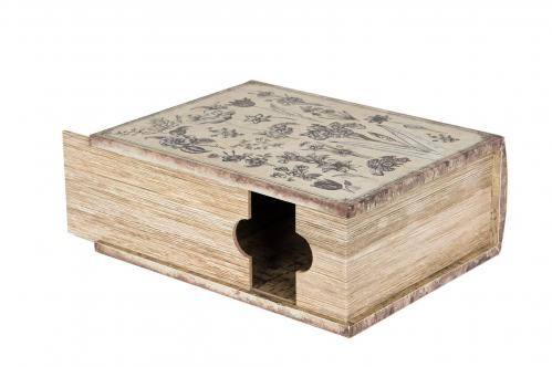Vinbox - Boklåda - Botany - 26 x 20 x 10 cm - www.frokenfraken.se