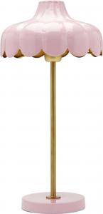 Wells bordslampa - Rosa/guld 50cm - www.frokenfraken.se