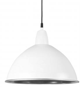 Classic Taklampa - Vit/Silver 35cm - www.frokenfraken.se