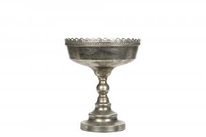 Kruka - Pokal - Silver - 30 x Ø25 cm - www.frokenfraken.se