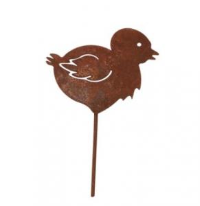 Kyckling på pinne - Rost - 20 cm - www.frokenfraken.se