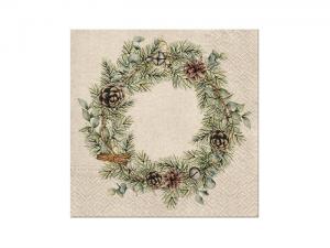 Servetter - We Care Christmas Garland - 20-pack - 33 x 33 cm - www.frokenfraken.se