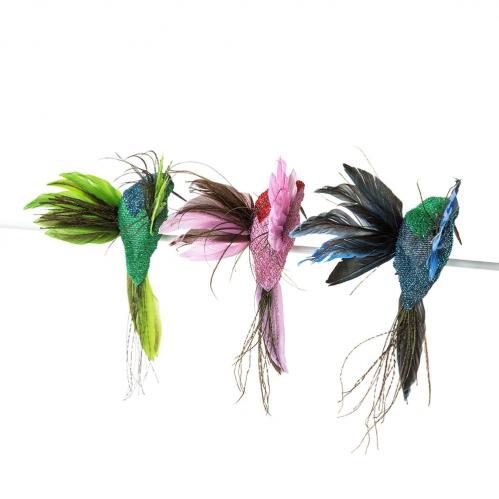 Fglar - Tropical Fiesta Clip on Hummingbirds - www.frokenfraken.se