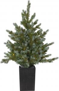 Julgran med belysning - LED Greyland - 95 cm - Utomhus & Inomhusbruk - www.frokenfraken.se