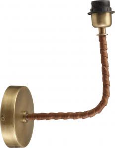 Nora vägglampa - Antikmässing 30cm - www.frokenfraken.se