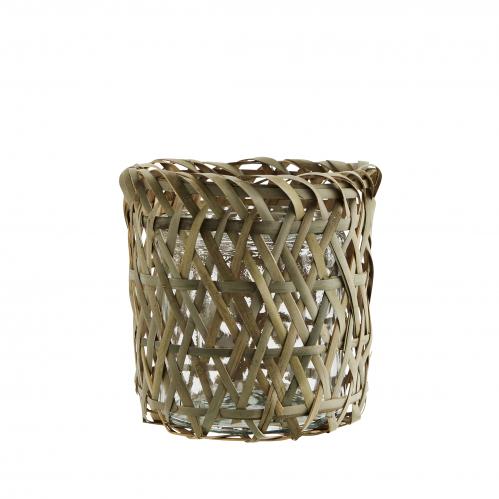 Kruka - Bambu - Ø14 x 16 cm - www.frokenfraken.se
