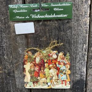 Bokmärkeshängen - Glitter - Tomtar Med Barn - 6-pack - www.frokenfraken.se
