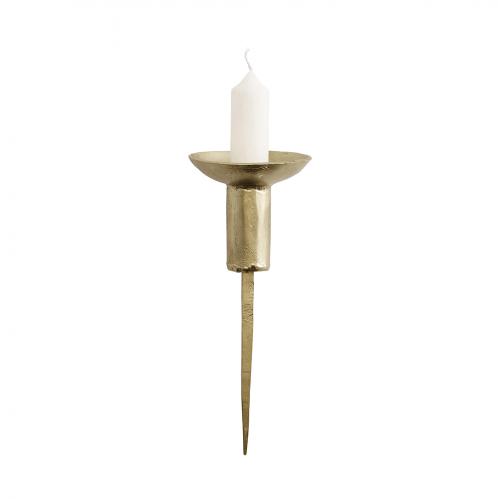 Ljushållare - Spik - Mässing -17cm - www.frokenfraken.se