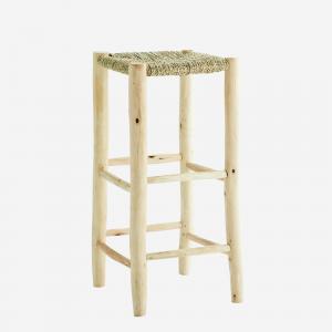 Wooden Bar Stool - 2 st - 80 cm - www.frokenfraken.se