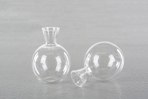 Glasvas - Boll - Stende/Hngande - 6 x 8 cm - www.frokenfraken.se