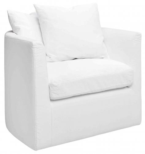 CORAL armchair white - www.frokenfraken.se