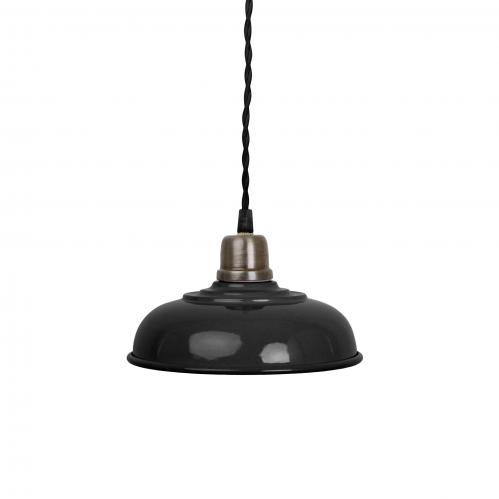 HÖST - Taklampa - Svart/Borstad Mässing - 11 x Ø20 cm - www.frokenfraken.se