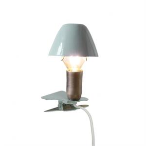 Lampa Mini På Klämma Grön - Ø 10 x H 16,5 cm - www.frokenfraken.se
