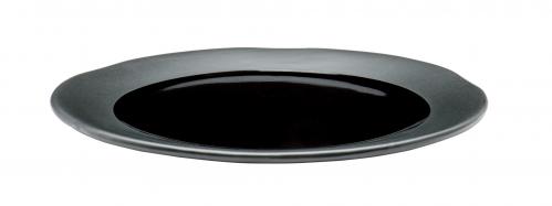 Tallrik - Rustik - Svart - 4 st - Ø31 cm - www.frokenfraken.se