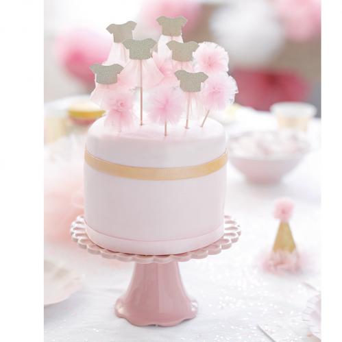 Toppers - We Love Pink Cake Toppers - www.frokenfraken.se