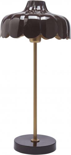 Wells bordslampa - Brun/guld 50cm - www.frokenfraken.se