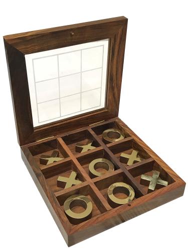 Tre i rad - Spel i träask - www.frokenfraken.se