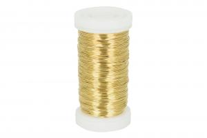 Myrtentråd - Guld - 0,3 mm - www.frokenfraken.se
