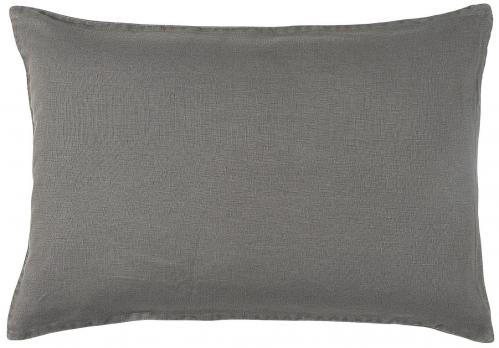 Kuddfodral Linne - Thunder Grey - 40 x 60 cm - www.frokenfraken.se