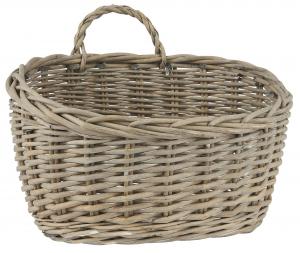Oval väggkorg - 23 cm x 27 cm x 31 cm - www.frokenfraken.se