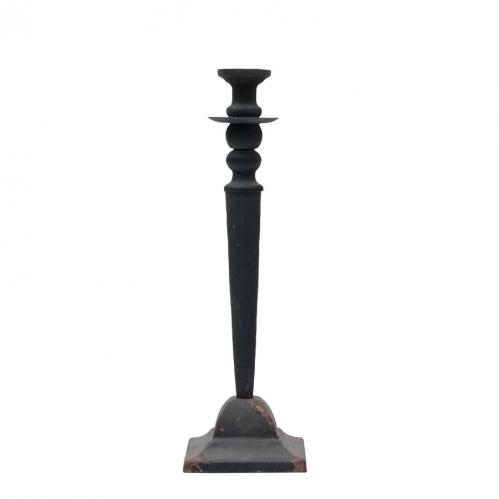 Ljusstake - Metall Vintage Black - 38 cm - www.frokenfraken.se