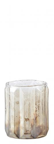 Vrmeljushllare - Glas - Klart - Brun - Pearl - D 6,5cm - www.frokenfraken.se