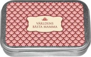 Pastiller - "Världens Bästa Mamma" - Apelsin - www.frokenfraken.se