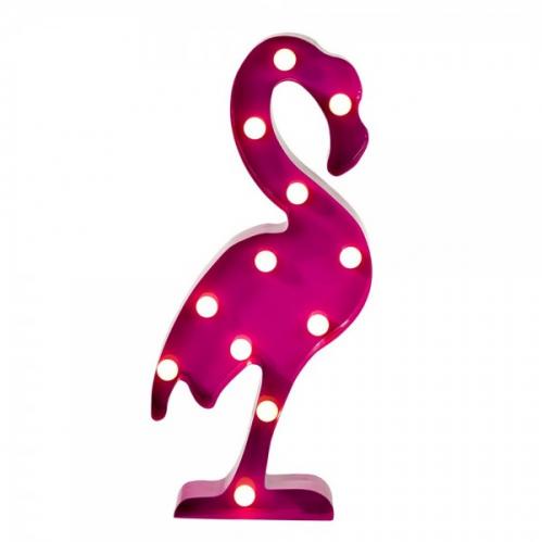 Lampa - Lysande Flamingo XL - www.frokenfraken.se