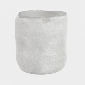 Ljuslykta - Vit - Ø11 X H12 CM - www.frokenfraken.se