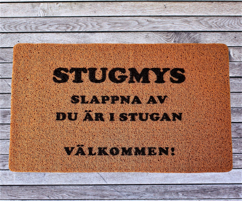 Drrmatta - Stugmys - 45 x 75 cm - www.frokenfraken.se