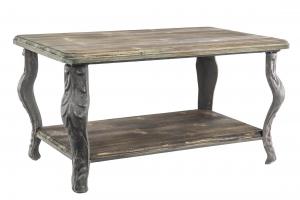 Bord Antik Trä/Metall - 80 x 50 x 43,5 cm - www.frokenfraken.se