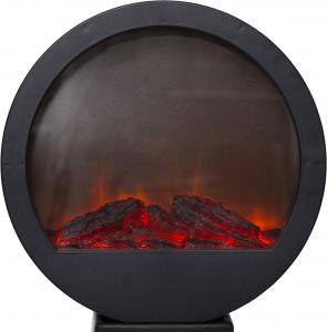 Lykta Eldstad - Rund - Batteri - Timer - 36 x 35 x 13 cm - www.frokenfraken.se
