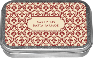 Pastiller - "Världens bästa farmor" - Apelsin - www.frokenfraken.se