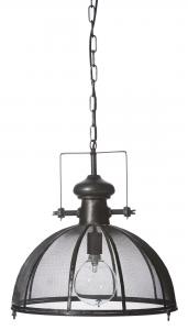 Taklampa - Industriell - Svart - 47,5 x 48 cm - www.frokenfraken.se