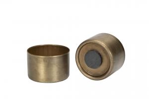 Ljushållare med magnet - värmeljus - Antik Mässing - Ø4 x 2,7 cm - www.frokenfraken.se